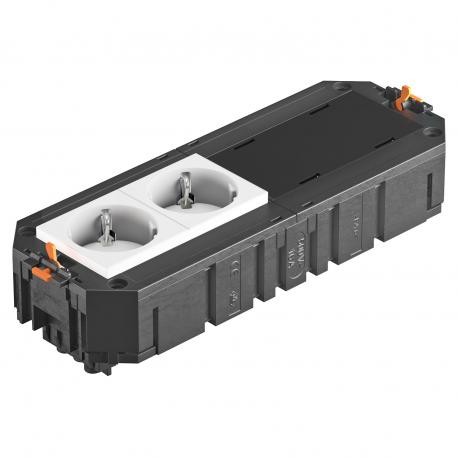 UTC4 G OR2 7404670 OBO BETTERMANN Universal-Eimer Connect GST18 VDE 2x orange 208x76x45