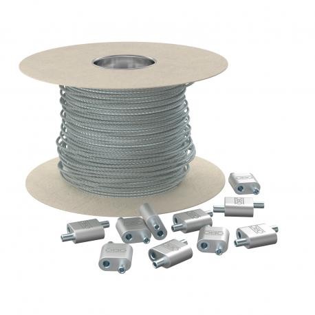 QWT 2 Set 1 1450092 OBO BETTERMANN Set di cavi rapidi con 20 connettori QWT 2 Set 1 pinza