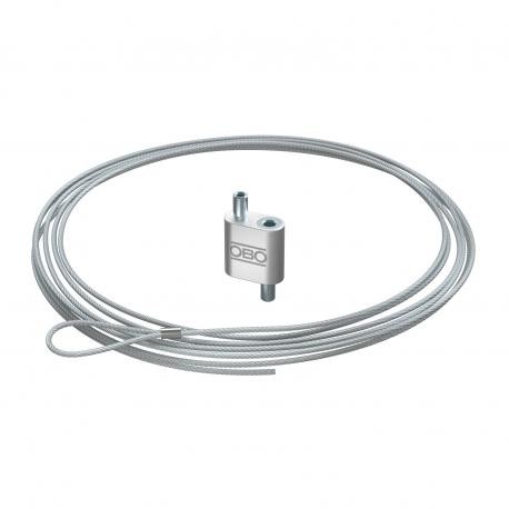QWT S 2 3M G 1450127 OBO BETTERMANN Aufhängedraht mit Spire/Coca QWT S 2 3M G