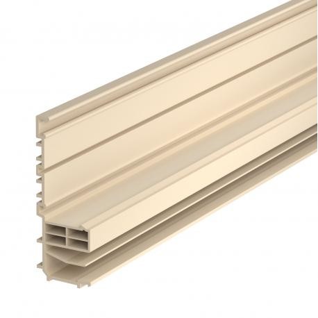 RD 40105 natur 6132205 OBO BETTERMANN Channel for socket RAUDUO Base 105 x 40 Polyvinyl chloride, PVC