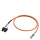 6FX5002-5DN27-1BF0 SIEMENS POWER CABLE PREASSEMBLED. Power cable pre-assembled TYPE 6FX5002-5DN27 4X1.5, (2X..
