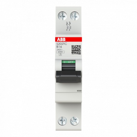 2CSS252421R0165 ABB S202TC-B16 2 16A B 6 kA