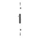 1SZE990950B0106 ABB ESAC2006 Asta di bloccaggio H600, E Energy43