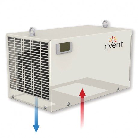 DEK04BTU9 ELDON AC de techo de 410 W, 230V, AC de techo de 410W 230V IP54 acero inoxidable pack de 1