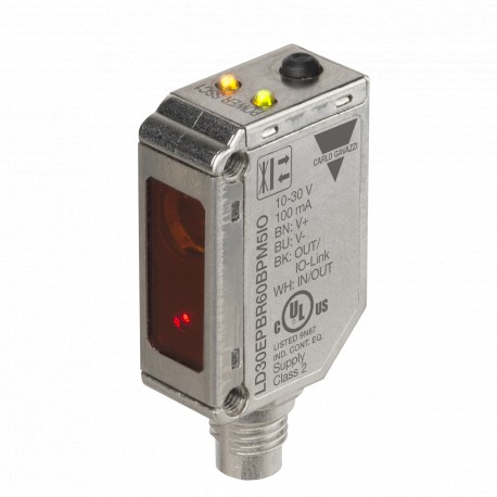 LD30EPBR60BPM5IO CARLO GAVAZZI Photocell Background Suppression Laser IO-Link