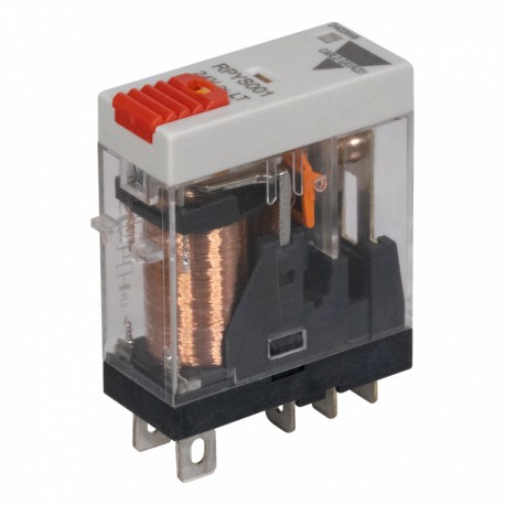 RPYS001024ALT CARLO GAVAZZI Elektromechanische Relais im Schmalformat, LED-Version + Testtaste