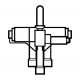 061L1363 DANFOSS REFRIGERATION 4-way reversing valve, STF-H0321G2