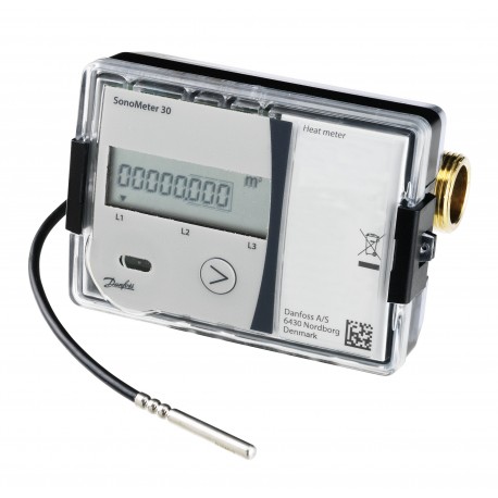 187F3846 DANFOSS REFRIGERATION Compteurs d’énergie, SonoMeter 30, qp [m³/h]: 25, Chauffage et refroidissemen..