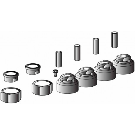 120Z0661 DANFOSS REFRIGERATION Montagem, Kit do compressor