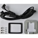 132B0102 LCP Remote Mounting Kit,w/ 3m cable DANFOSS DRIVES LCP Remote Kit di montaggio, w cavo / 3m