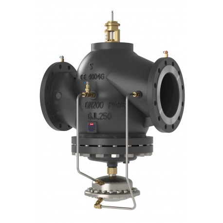 003Z0717 DANFOSS REFRIGERATION AB-QM, DN 200, Soquetes de Teste: Com Soquetes de Teste, Flange