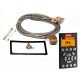 130B1113 LCP Mounting Kit w/ graphical LCP102, 3m DANFOSS DRIVES LCP Montagesatz w / grafische LCP102, 3m