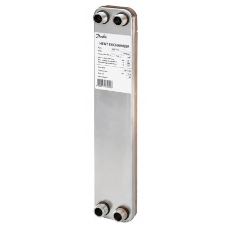 004B1069 DANFOSS REFRIGERATION Gelöteter Plattenwärmeübertrager, XB24-1, Plattenanzahl: 70