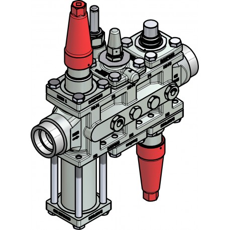027L4053 DANFOSS REFRIGERATION Ventilstation, ICF 25-6-5MB, 40 mm, Standardmäßiger Anschluss: ASME B 16.11