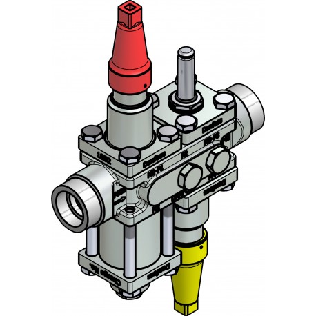 027L3080 DANFOSS REFRIGERATION Ventilstation, ICF 20-4-10RA, 25 mm, Standardmäßiger Anschluss: ASME B 16.11