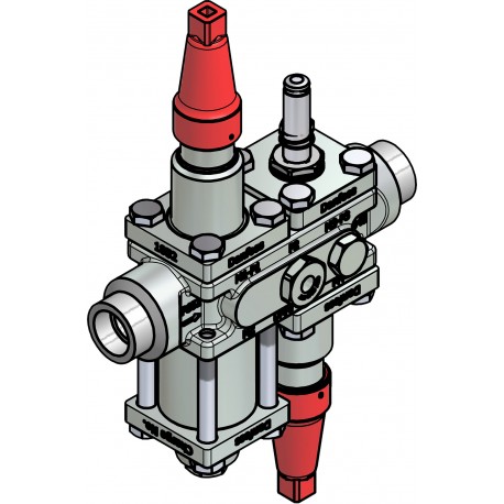 027L3091 DANFOSS REFRIGERATION Valve station, ICF 20-4-12, 20 mm, Connection standard: ASME B 16.11