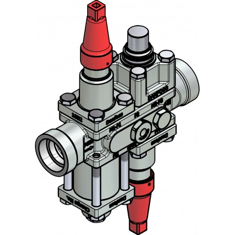 027L3113 DANFOSS REFRIGERATION Valve station, ICF 20-4-14MC, 32 mm, Connection standard: ASME B 16.11
