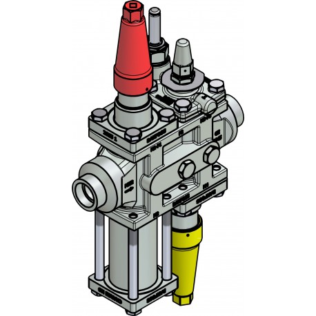 027L4077 DANFOSS REFRIGERATION Ventilstation, ICF 25-4-10RA, 25 mm, Standardmäßiger Anschluss: ASME B 16.11