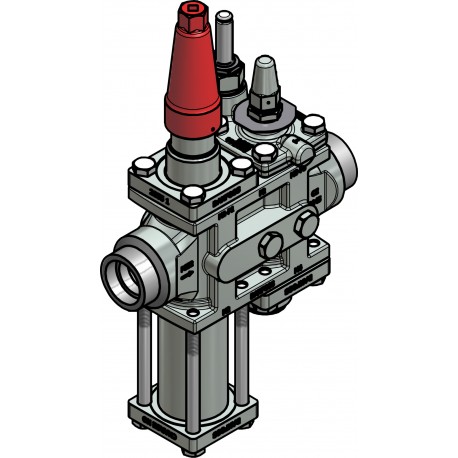027L4096 DANFOSS REFRIGERATION Ventilstation, ICF 25-4-11, 32 mm, Standardmäßiger Anschluss: ASME B 16.11