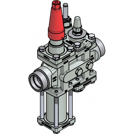 027L4100 DANFOSS REFRIGERATION Ventilstation, ICF 25-4-11, 40 mm, Standardmäßiger Anschluss: ASME B 16.11