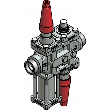 027L4114 DANFOSS REFRIGERATION Ventilstation, ICF 25-4-14MB, 32 mm, Standardmäßiger Anschluss: ASME B 16.11