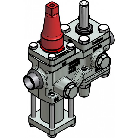 027L4536 DANFOSS REFRIGERATION Ventilstation, ICF 15-4-8, 22 mm, Standardmäßiger Anschluss: ANSI B 16.22