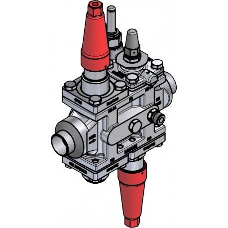 027L4729 DANFOSS REFRIGERATION Valve station, ICF SS 25-4-9, 32 mm, Connection standard: EN 10220