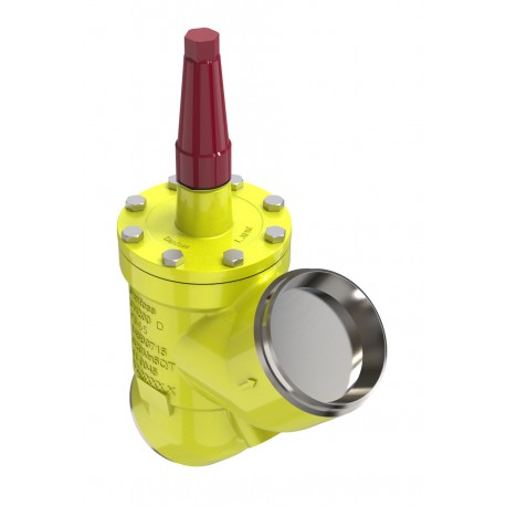 148B6674 DANFOSS REFRIGERATION Shut-off valve, SVA-S 200, Steel, Max. Working Pressure [psig]: 943