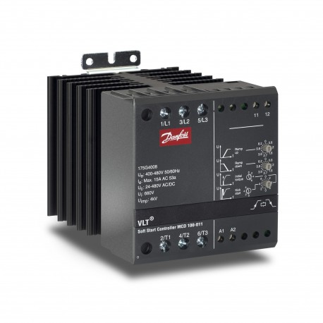 175G4007 mcd100-011,230v/soft start 208-230v,11kw DANFOSS DRIVES mcd100-011,230v / soft iniciar 208-230v, 11..