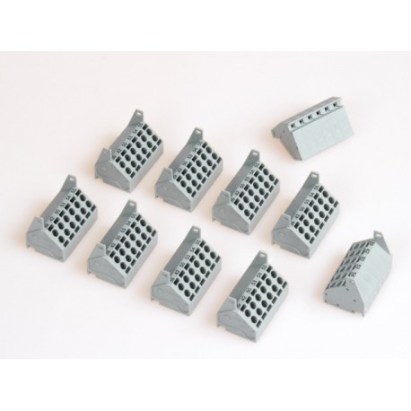 130B1071 6 Pole Connector, FC series,10 pcs DANFOSS DRIVES 6 poli, serie FC, 10 pc
