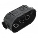 UG 46-DV 2003722 OBO BETTERMANN UP Meccan box. UG 46-DV surface, double combination 2x Ø60xH46mm Polypropyle..