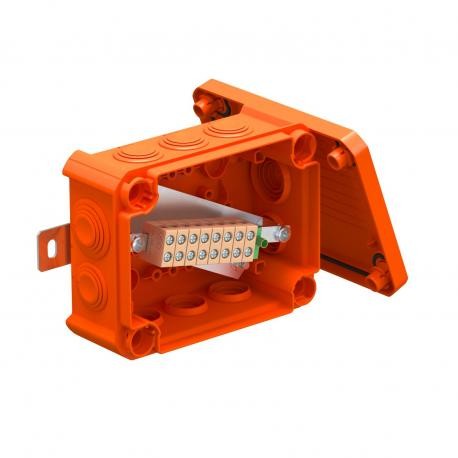 T100ED 4x8AD 7205766 OBO BETTERMANN T100ED 4x8AD junction box, for function maintenance 150x116x67 Polypropy..
