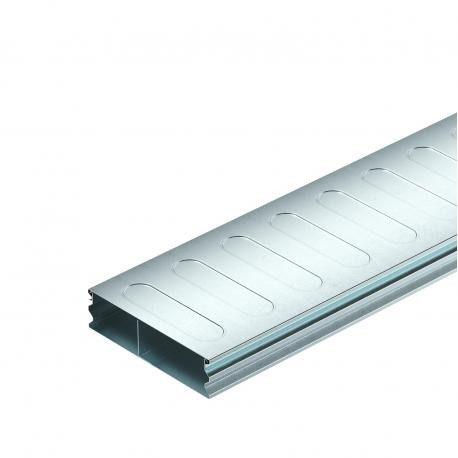 S2 19048-2 7400261 OBO BETTERMANN Caniveau de plancher 2 parties S2 19048-2, 2 compartiments 2000x190x48 Aci..