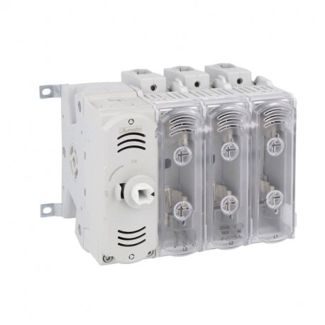 GEF0100F LOVATO Con portafusibili NFC. Da completare con albero di prolunga e trasmissione