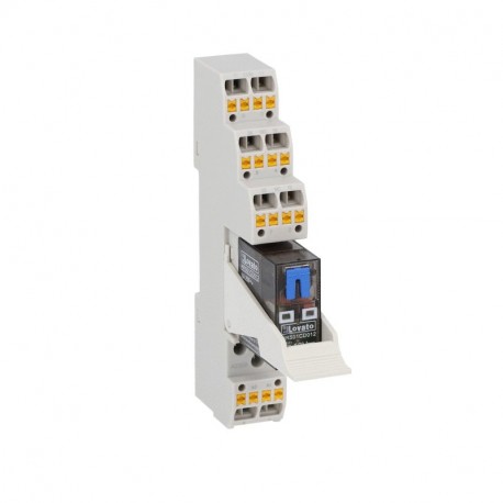 HRA502CD024K3 LOVATO Relè stretto+Base a vite 2Switched 8A 24VDC