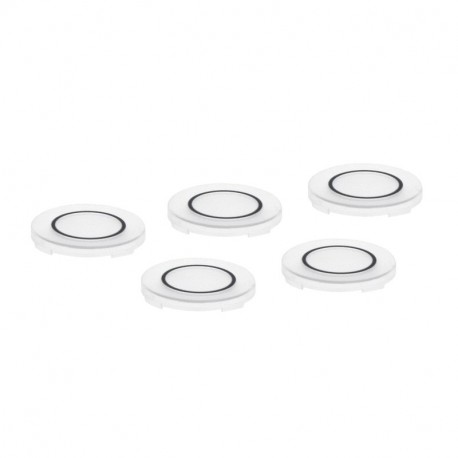LP4XBL1107 LOVATO Apresentação de 5 lentes transparentes com símbolo "O"