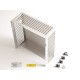 130B1190 IP21 conversion kit, top, B4 DANFOSS DRIVES IP21 kit di conversione, in alto, B4