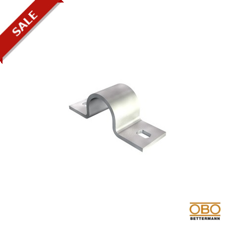 823 25 FT 1015494 OBO BETTERMANN Bloccaggio clip, 2 piedi, 25mm, zincato a caldo, DIN EN ISO 1461 Acciaio St