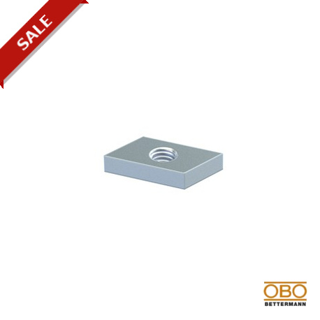 5015 M6 OS G 1141066 OBO BETTERMANN Dado scorrevole, senza viti, M6, io electrozincado, DIN 50961 Acciaio St