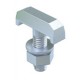 5024 M10x40 G 1154435 OBO BETTERMANN vite a testa Hook, M10x40mm, elettrozincato, DIN 50961 Acciaio St