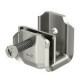SPP 6-21 VA 1486254 OBO BETTERMANN Trägerklemme Schwergewicht-Design, 44x43x43,5mm, Edelstahl, Klasse 304, V..