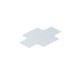 MBP T160 2007884 OBO BETTERMANN Piastre per il montaggio T-Box, incl. DIN viti, 140x100x2, banda zincato, EN..