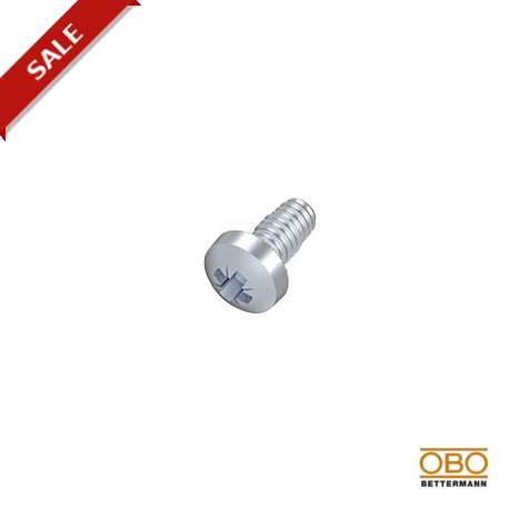 BSKM-S4008 3498092 OBO BETTERMANN Tapping connecteur à vis, M4x8, electro, DIN 50961 Steel St.