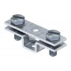 831 30 5032032 OBO BETTERMANN Morsetto per FL30, 30mm, zincato a caldo, DIN EN ISO 1461 Acciaio St