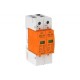 V50-B+C 2-PH600 5093628 OBO BETTERMANN combinato V50 scaricatore, 2 poli SIST. PV, 600V,