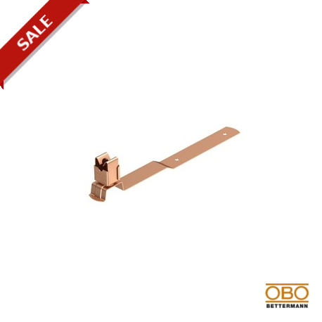 157 E-CU 5215803 OBO BETTERMANN apoio comduc. Telhado, cobre, Cu