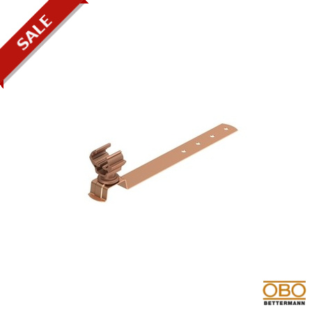 157 FK-CU 230 5216184 OBO BETTERMANN Soporte para conduc. en tejado, Cobre, Cu