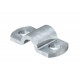 156 K8-10 ST 5228123 OBO BETTERMANN Parte superior, 43mm, galvanizado en caliente por inmersión, DIN EN ISO ..