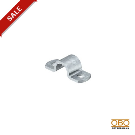 156 16 5228220 OBO BETTERMANN superior com furo alongado aberto, 56 milímetros, galvanizado a quente, DIN EN..