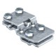 274 8-10 5317428 OBO BETTERMANN Abrazadera para chapas, 8/10mm, galvanizado en caliente por inmersión, DIN E..